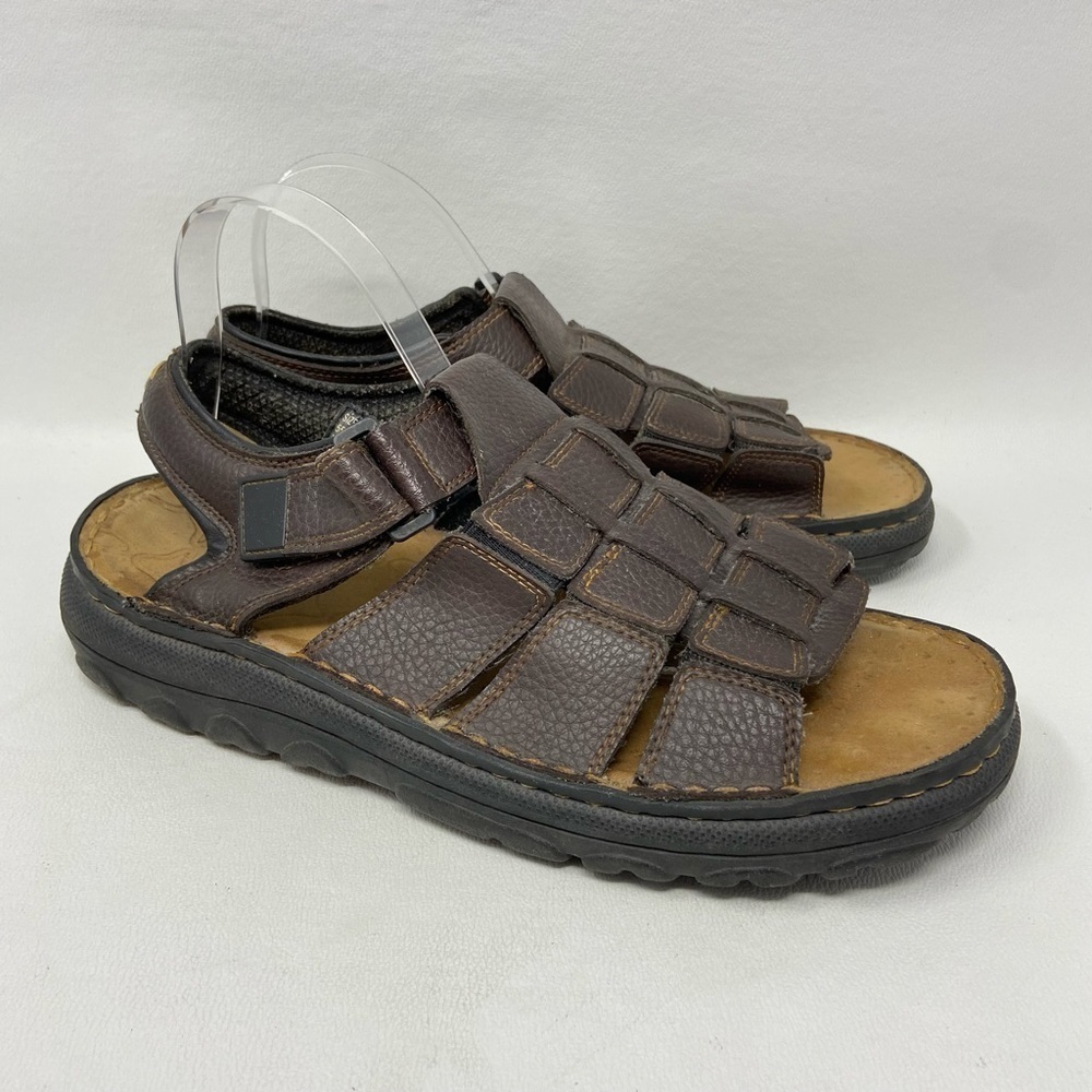 Faded Glory Chunky Y2K Judd Brown Fisherman’s Sandals, Men’s Size 12